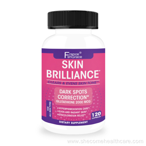 Skin whitening Reduces cell damage including glutamine